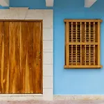 Blue House Castillo View Private Jacuzzi & Colonial Balconies