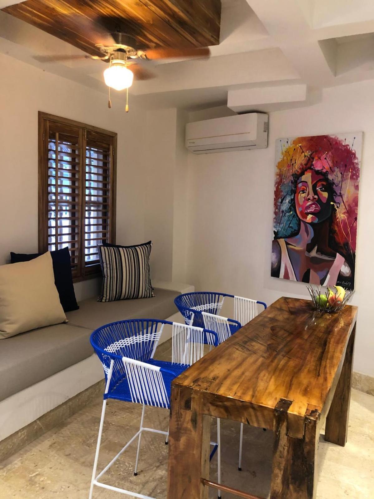 Blue House Castillo View Private Jacuzzi & Colonial Balconies Holiday home Cartagena